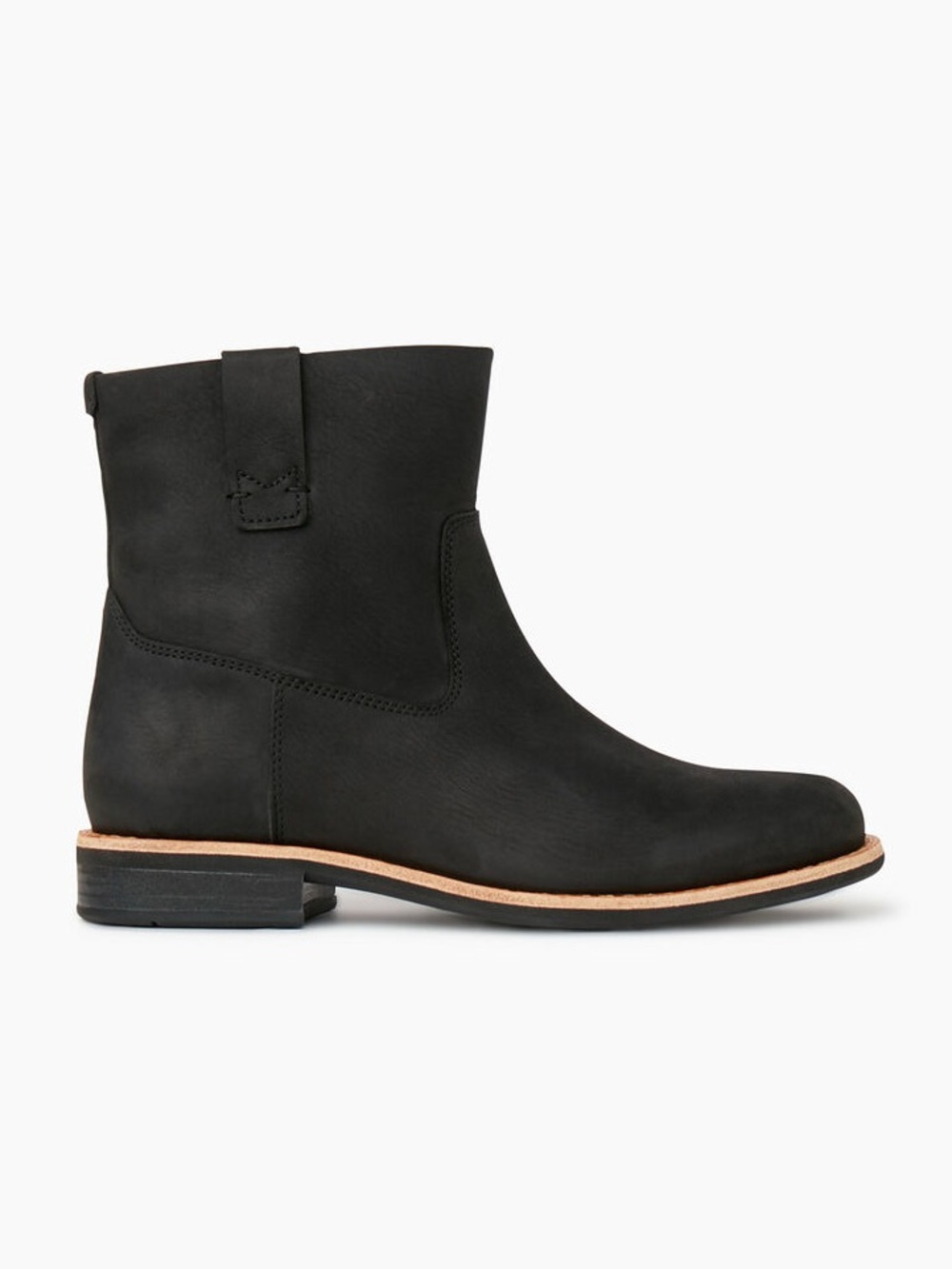 Roots 100% Leather Shorty Boots Size 6 Womans